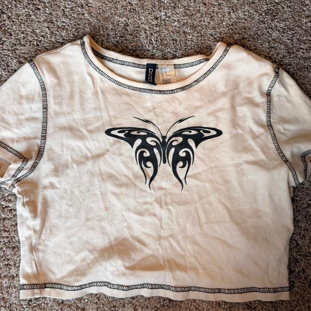 Butterfly Crop Top